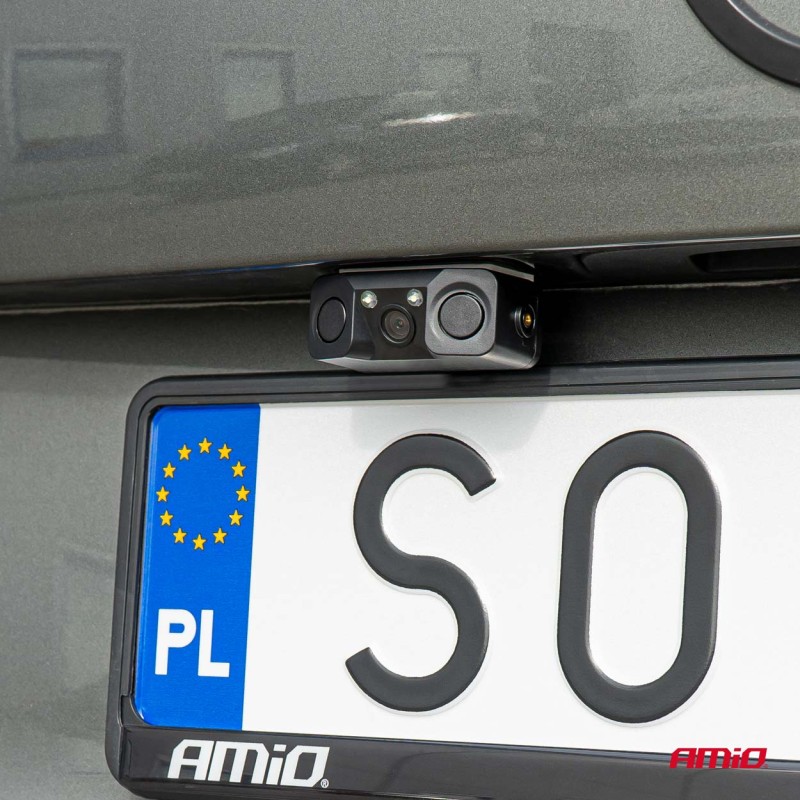 ΚΑΜΕΡΑ ΟΠΙΣΘΟΠΟΡΕΙΑΣ 12V ΜΕ ΑΙΣΘΗΤΗΡΑ ΣΤΑΘΜΕΥΣΗΣ/ ΒΟΜΒΗΤΗ ΗΧΟΥ ΚΑΙ ΦΩΣ LED ΓΙΑ ΝΥΧΤΕΡΙΝΗ ΛΗΨΗ 720pHD ΑMiO - 1 TEM. - Amio - 03541/AM ΚΑΜΕΡΑ ΟΠΙΣΘΟΠΟΡΕΙΑΣ 12V ΜΕ ΑΙΣΘΗΤΗΡΑ ΣΤΑΘΜΕΥΣΗΣ/ ΒΟΜΒΗΤΗ ΗΧΟΥ ΚΑΙ ΦΩΣ LED ΓΙΑ ΝΥΧΤΕΡΙΝΗ ΛΗΨΗ 720pHD ΑMiO - 1 TEM. - Amio - 03541/AM