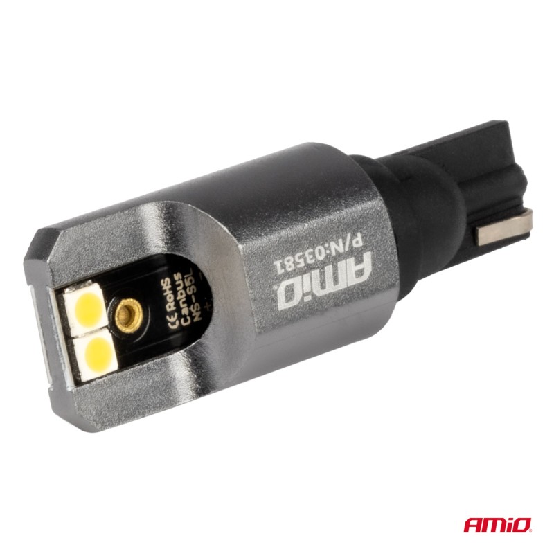 ΛΑΜΠΕΣ T15 W16W 12/24V 6.000K 4xSMD LED FULL CAN-BUS ΛΕΥΚΟ 3030 PRO SERIES AMIO - 2 ΤΕΜ. - Amio - 03581/AM ΛΑΜΠΕΣ T15 W16W 12/24V 6.000K 4xSMD LED FULL CAN-BUS ΛΕΥΚΟ 3030 PRO SERIES AMIO - 2 ΤΕΜ. - Amio - 03581/AM