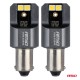 ΛΑΜΠΕΣ T4W BA9s 12/24V 6.000K 4xSMD LED FULL CAN-BUS ΛΕΥΚΟ 3030 PRO SERIES AMIO - 2 ΤΕΜ. - Amio - 03582/AM