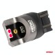 ΛΑΜΠΑΚΙΑ W21/5W 7443 12/24V 6.000K 4xSMD LED CAN-BUS ΚΟΚΚΙΝΟ PRO SERIES AMIO - 2 Τεμ. - Amio - 03592/AM