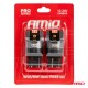 ΛΑΜΠΑΚΙΑ W21/5W 7443 12/24V 6.000K 4xSMD LED CAN-BUS ΚΟΚΚΙΝΟ PRO SERIES AMIO - 2 Τεμ. - Amio - 03592/AM