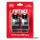 ΛΑΜΠΑΚΙΑ P27W 12/24V 6.000K 2SMD LED FULL CAN-BUS ΛΕΥΚΟ PRO SERIES AMIO - 2 Τεμ. - Amio - 03597/AM