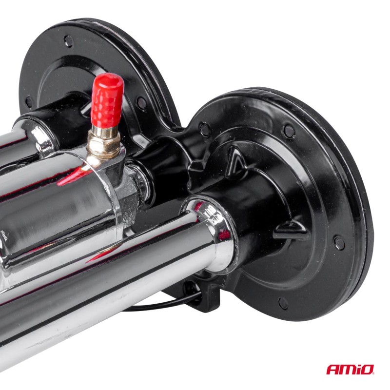 ΚΟΡΝΑ ΠΝΕΥΜΑΤΙΚΗ 12/24V 118db ΔΙΠΛΗ 2 ΤΟΝΩΝ ΧΡΩΜΙΟ ΑΜΙΟ - 1 ΤΕΜ. - Amio - 03617/AM ΚΟΡΝΑ ΠΝΕΥΜΑΤΙΚΗ 12/24V 118db ΔΙΠΛΗ 2 ΤΟΝΩΝ ΧΡΩΜΙΟ ΑΜΙΟ - 1 ΤΕΜ. - Amio - 03617/AM