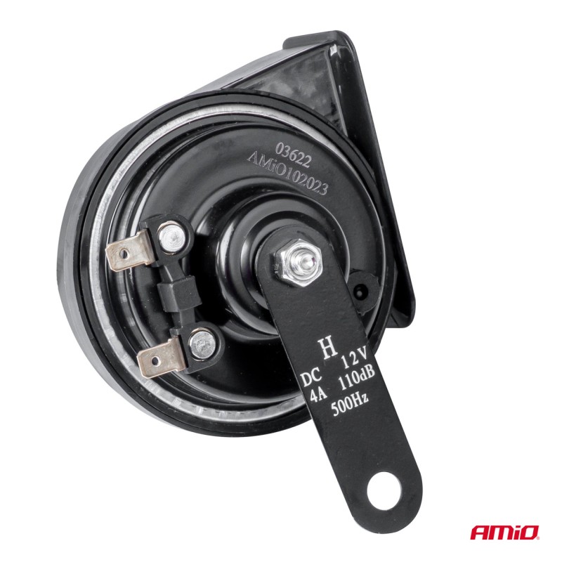 ΚΟΡΝΑ 12V 110db 2 ΤΟΝΩΝ 410Hz και 510Hz ΑΜΙΟ - 2 ΤΕΜ. - Amio - 03622/AM ΚΟΡΝΑ 12V 110db 2 ΤΟΝΩΝ 410Hz και 510Hz ΑΜΙΟ - 2 ΤΕΜ. - Amio - 03622/AM