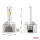 ΛΑΜΠΕΣ LED D1S/D1R 12V 6.000K 6800lm CAN-BUS D-BASIC SERIES AMIO - 2 Τεμ. - Amio - 03626/AM ΛΑΜΠΕΣ LED D1S/D1R 12V 6.000K 6800lm CAN-BUS D-BASIC SERIES AMIO - 2 Τεμ. - Amio - 03626/AM
