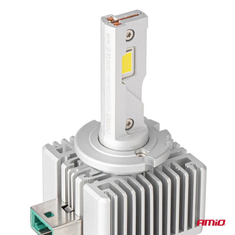 ΛΑΜΠΕΣ LED D3S/D8R 12V 6.000K 6800lm CAN-BUS D-BASIC SERIES AMIO - 2 Τεμ. - Amio - 03628/AM ΛΑΜΠΕΣ LED D3S/D8R 12V 6.000K 6800lm CAN-BUS D-BASIC SERIES AMIO - 2 Τεμ. - Amio - 03628/AM