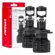 ΛΑΜΠΕΣ H4 PL-LENS SERIES 9>36V 60W 5.000K 3.800lm LED 2x4575 SMD CAN-BUS ΜΕ ΠΡΟΤΖΕΚΤΟΡΑ AMIO - 2 Τεμ. - Amio - 03667/AM ΛΑΜΠΕΣ H4 PL-LENS SERIES 9>36V 60W 5.000K 3.800lm LED 2x4575 SMD CAN-BUS ΜΕ ΠΡΟΤΖΕΚΤΟΡΑ AMIO - 2 Τεμ. - Amio - 03667/AM