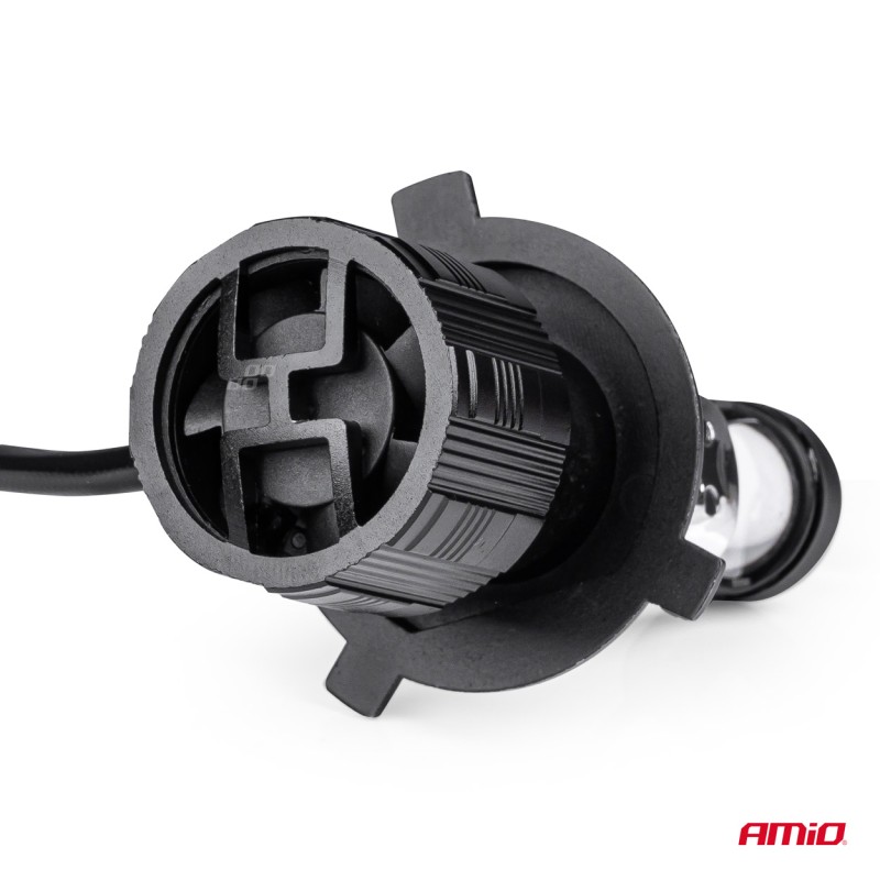 ΛΑΜΠΕΣ H4 PL-LENS SERIES 9>36V 60W 5.000K 3.800lm LED 2x4575 SMD CAN-BUS ΜΕ ΠΡΟΤΖΕΚΤΟΡΑ AMIO - 2 Τεμ. - Amio - 03667/AM ΛΑΜΠΕΣ H4 PL-LENS SERIES 9>36V 60W 5.000K 3.800lm LED 2x4575 SMD CAN-BUS ΜΕ ΠΡΟΤΖΕΚΤΟΡΑ AMIO - 2 Τεμ. - Amio - 03667/AM