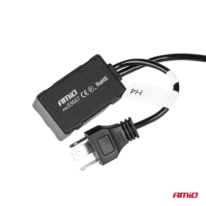 ΛΑΜΠΕΣ H4 PL-LENS SERIES 9>36V 60W 5.000K 3.800lm LED 2x4575 SMD CAN-BUS ΜΕ ΠΡΟΤΖΕΚΤΟΡΑ AMIO - 2 Τεμ. - Amio - 03667/AM ΛΑΜΠΕΣ H4 PL-LENS SERIES 9>36V 60W 5.000K 3.800lm LED 2x4575 SMD CAN-BUS ΜΕ ΠΡΟΤΖΕΚΤΟΡΑ AMIO - 2 Τεμ. - Amio - 03667/AM