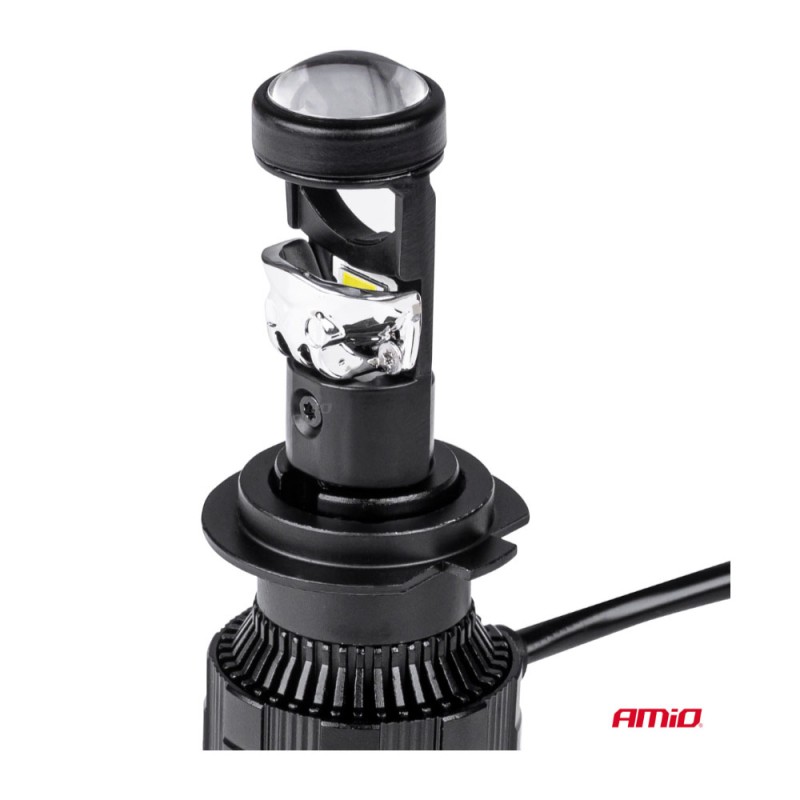 ΛΑΜΠΕΣ H7 PL-LENS SERIES 9>36V 60W 5.000K 3.800lm LED 2x4575 SMD CAN-BUS ΜΕ ΠΡΟΤΖΕΚΤΟΡΑ AMIO - 2 Τεμ. - Amio - 03668/AM ΛΑΜΠΕΣ H7 PL-LENS SERIES 9>36V 60W 5.000K 3.800lm LED 2x4575 SMD CAN-BUS ΜΕ ΠΡΟΤΖΕΚΤΟΡΑ AMIO - 2 Τεμ. - Amio - 03668/AM