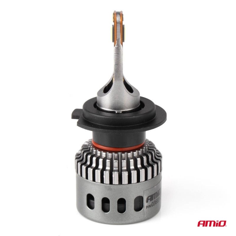 ΛΑΜΠΕΣ H7 9>16V 6.000K 5.400lm 60W K3 SERIES LED CAN-BUS(ΜΕ ΨΥΚΤΡΑ) AMIO - 2 Τεμ. - Amio - 03683/ΑΜ ΛΑΜΠΕΣ H7 9>16V 6.000K 5.400lm 60W K3 SERIES LED CAN-BUS(ΜΕ ΨΥΚΤΡΑ) AMIO - 2 Τεμ. - Amio - 03683/ΑΜ