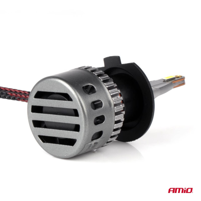 ΛΑΜΠΕΣ H7 9>16V 6.000K 5.400lm 60W K3 SERIES LED CAN-BUS(ΜΕ ΨΥΚΤΡΑ) AMIO - 2 Τεμ. - Amio - 03683/ΑΜ ΛΑΜΠΕΣ H7 9>16V 6.000K 5.400lm 60W K3 SERIES LED CAN-BUS(ΜΕ ΨΥΚΤΡΑ) AMIO - 2 Τεμ. - Amio - 03683/ΑΜ
