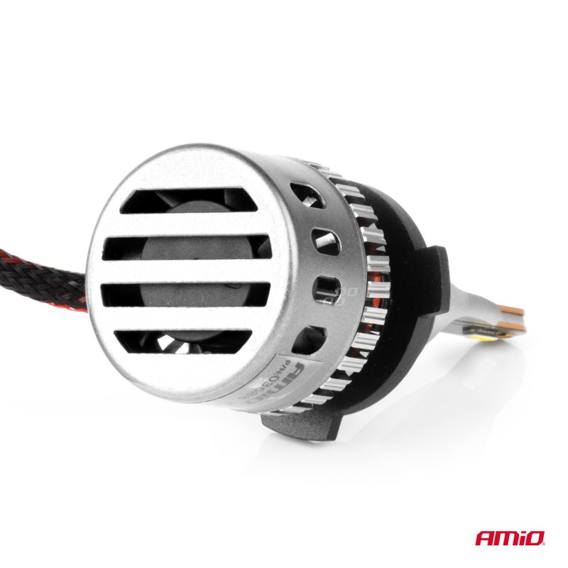 ΛΑΜΠΕΣ HB4 9006 9-16V 6.000K 5.400lm 60W K3 SERIES LED CAN-BUS ΜΕ ΨΥΚΤΡΑ AMIO - 2 ΤΕΜ. - Amio - 03688/AM