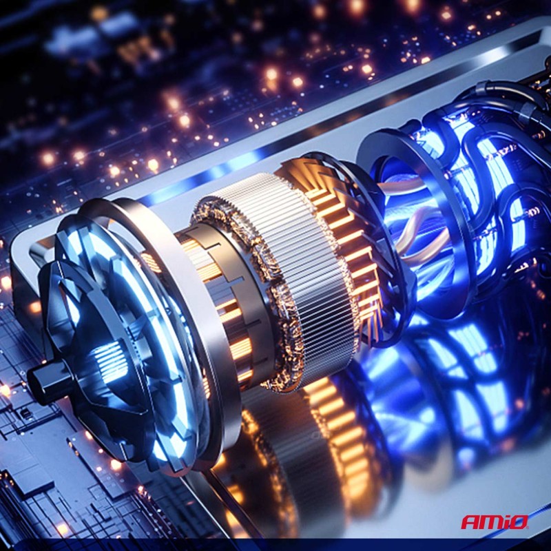 ΚΟΜΠΡΕΣΕΡ ΑΕΡΑ 7,4V 10bar/150psi 40W ΦΟΡΤΙΣΗ ΜΕ USB ΚΑΙ ΨΗΦΙΑΚΗ ΕΝΔΕΙΞΗ AMIO - 1 Τεμ. - Amio - 03689/AM