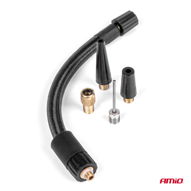 ΚΟΜΠΡΕΣΕΡ ΑΕΡΑ 7,4V 10bar/150psi 40W ΦΟΡΤΙΣΗ ΜΕ USB / ΜΕ 5 ΑΝΤΑΠΤΟΡΕΣ ΚΑΙ ΨΗΦΙΑΚΗ ΕΝΔΕΙΞΗ AMIO - 1 Τεμ. - Amio - 03690/AM
