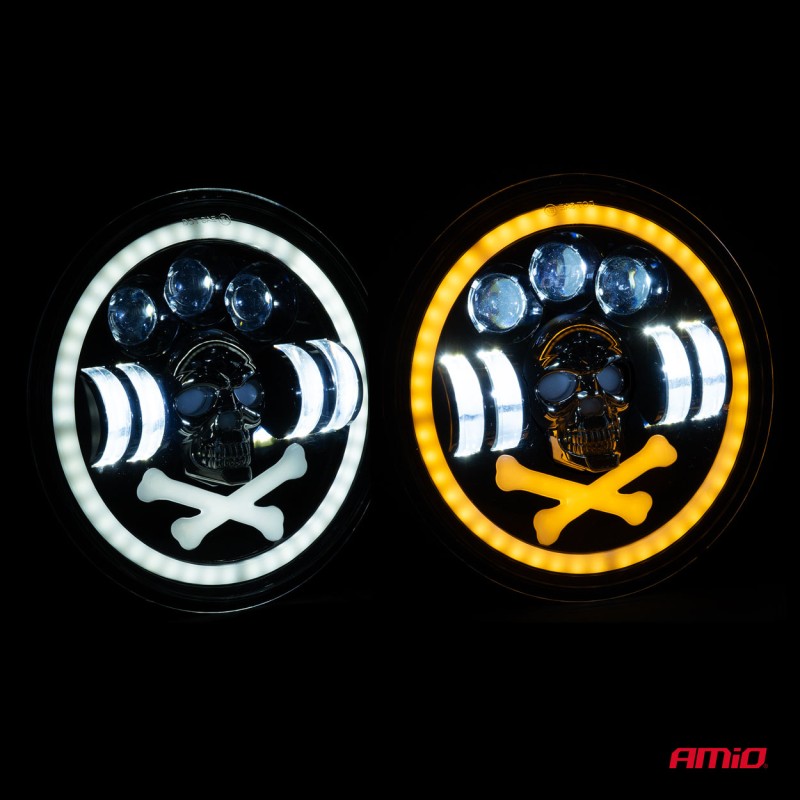 ΠΡΟΒΟΛΕΑΣ ΕΡΓΑΣΙΑΣ ΣΤΡΟΓΓΥΛΟΣ LED SKULL 5.500lm 9>36V 60W 6.000K -Φ170x170x65mm 4 ΧΡΗΣΕΩΝ ΑΜΙΟ - 1 ΤΕΜ. - Amio - 03695/AM ΠΡΟΒΟΛΕΑΣ ΕΡΓΑΣΙΑΣ ΣΤΡΟΓΓΥΛΟΣ LED SKULL 5.500lm 9>36V 60W 6.000K -Φ170x170x65mm 4 ΧΡΗΣΕΩΝ ΑΜΙΟ - 1 ΤΕΜ. - Amio - 03695/AM
