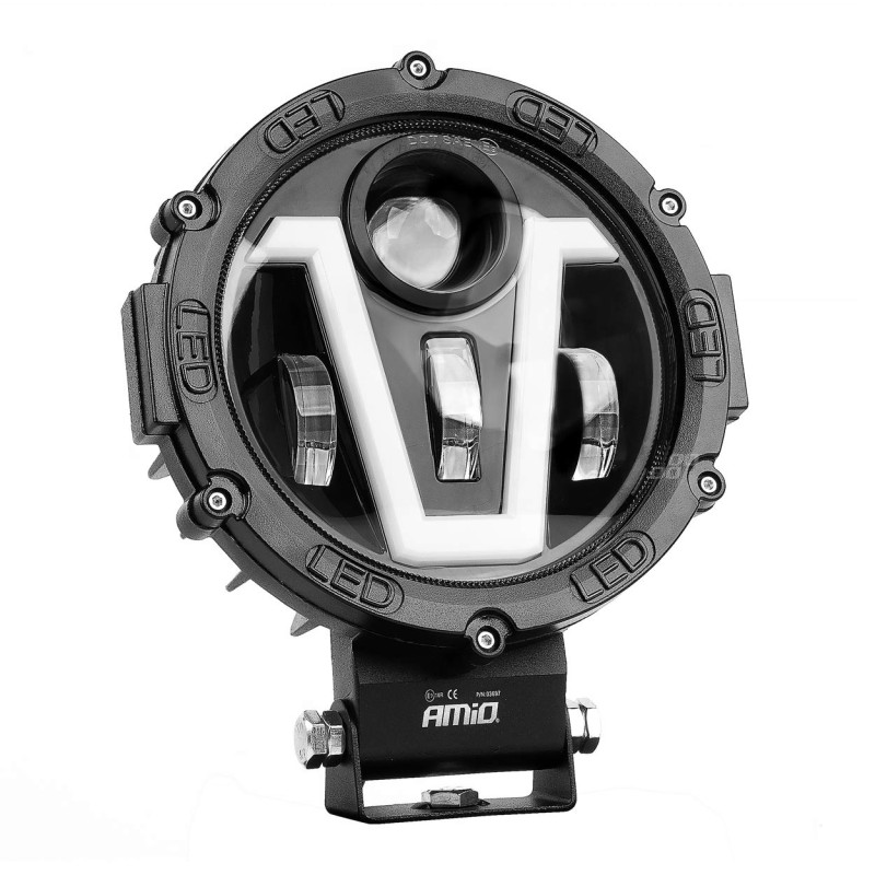ΠΡΟΒΟΛΕΑΣ ΕΡΓΑΣΙΑΣ ΣΤΡΟΓΓΥΛΟΣ V-LIGHT 5.500lm 9>36V 60W 6.000K Φ198x172x60mm 4 ΧΡΗΣΕΩΝ ΑΜΙΟ - 1 ΤΕΜ. - Amio - 03697/AM ΠΡΟΒΟΛΕΑΣ ΕΡΓΑΣΙΑΣ ΣΤΡΟΓΓΥΛΟΣ V-LIGHT 5.500lm 9>36V 60W 6.000K Φ198x172x60mm 4 ΧΡΗΣΕΩΝ ΑΜΙΟ - 1 ΤΕΜ. - Amio - 03697/AM
