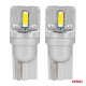 ΛΑΜΠΑΚΙΑ LED T10 W5W 12/24V LED 2x1860SMD STANDARD ΛΕΥΚΑ ΑΜΙΟ - 2 ΤΕΜ. - Amio - 03719/AM ΛΑΜΠΑΚΙΑ LED T10 W5W 12/24V LED 2x1860SMD STANDARD ΛΕΥΚΑ ΑΜΙΟ - 2 ΤΕΜ. - Amio - 03719/AM