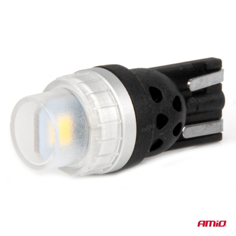 ΛΑΜΠΑΚΙΑ T10 W5W 12/24V 2x3020 SMD LED ΛΕΥΚΟ PURE LIGHT SERIES AMIO - 2 Τεμ. - Amio - 03726/AM ΛΑΜΠΑΚΙΑ T10 W5W 12/24V 2x3020 SMD LED ΛΕΥΚΟ PURE LIGHT SERIES AMIO - 2 Τεμ. - Amio - 03726/AM