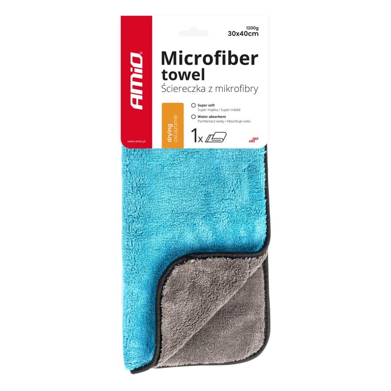 ΠΕΤΣΕΤΑ ΣΤΕΓΝΩΜΑΤΟΣ ΜΙΚΡΟΦΙΜΠΡΑ 30x40cm 1200gr/m2 ΑΜΙΟ - 1 ΤΕΜ. - Amio - 03757/AM ΠΕΤΣΕΤΑ ΣΤΕΓΝΩΜΑΤΟΣ ΜΙΚΡΟΦΙΜΠΡΑ 30x40cm 1200gr/m2 ΑΜΙΟ - 1 ΤΕΜ. - Amio - 03757/AM