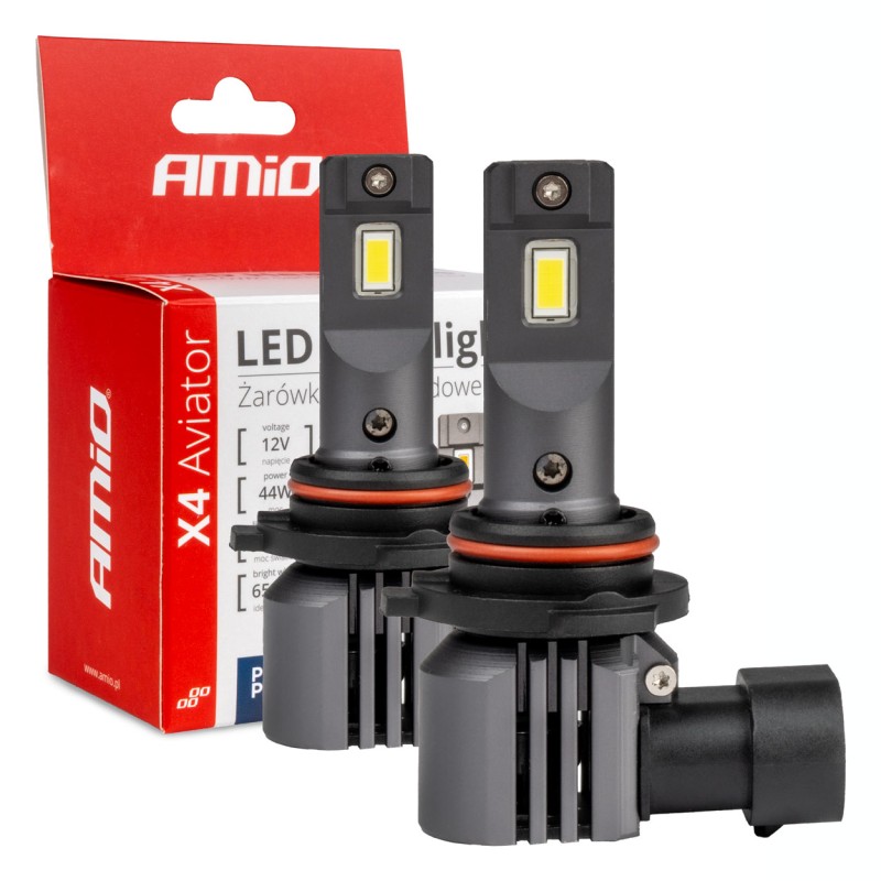 ΛΑΜΠΕΣ HB4 12V 44W 6.500K 3.936lm LED X4 SERIES AVIATOR PLUG & PLAY AMIO 2ΤΕΜ. - Amio - 03767/AM ΛΑΜΠΕΣ HB4 12V 44W 6.500K 3.936lm LED X4 SERIES AVIATOR PLUG & PLAY AMIO 2ΤΕΜ. - Amio - 03767/AM