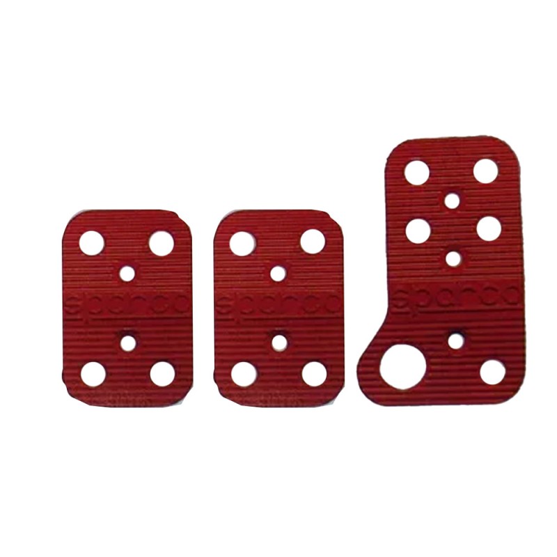 ΠΕΝΤΑΛ ΑΛΟΥΜΙΝΙΟΥ ΚΟΚΚΙΝΟ ΣΕΤ SPARCO - 3 TEM - 03785RS ΠΕΝΤΑΛ ΑΛΟΥΜΙΝΙΟΥ ΚΟΚΚΙΝΟ ΣΕΤ SPARCO - 3 TEM - 03785RS