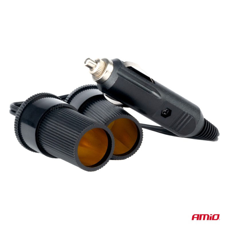 ΑΝΤΑΠΤΟΡΑΣ ΑΝΑΠΤΗΡΑ ΔΙΠΛΟΣ ΜΕ ΚΑΛΩΔΙΟ 12/24V AMIO - 1 τεμ. - Amio - 03801/AM ΑΝΤΑΠΤΟΡΑΣ ΑΝΑΠΤΗΡΑ ΔΙΠΛΟΣ ΜΕ ΚΑΛΩΔΙΟ 12/24V AMIO - 1 τεμ. - Amio - 03801/AM