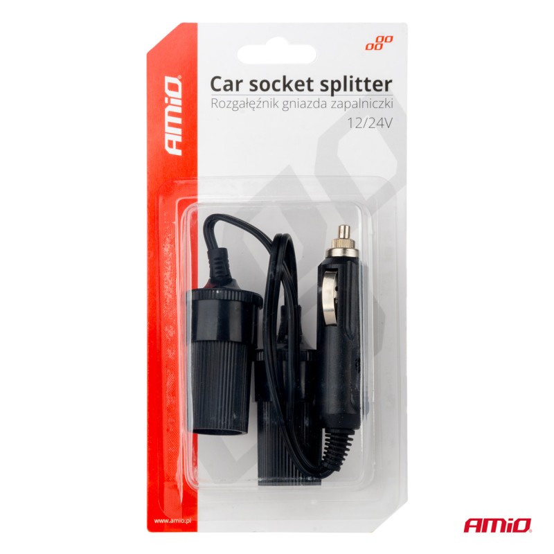 ΑΝΤΑΠΤΟΡΑΣ ΑΝΑΠΤΗΡΑ ΔΙΠΛΟΣ ΜΕ ΚΑΛΩΔΙΟ 12/24V AMIO - 1 τεμ. - Amio - 03801/AM ΑΝΤΑΠΤΟΡΑΣ ΑΝΑΠΤΗΡΑ ΔΙΠΛΟΣ ΜΕ ΚΑΛΩΔΙΟ 12/24V AMIO - 1 τεμ. - Amio - 03801/AM