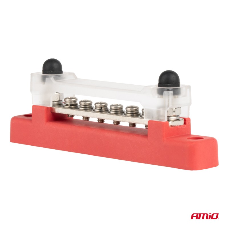 ΜΠΑΡΑ ΚΑΛΩΔΙΩΝ / ΤΕΡΜΑΤΙΚΟ 6 ΘΕΣΕΩΝ max 48V ΚΟΚΚΙΝΟ AMIO - 1 Τεμ. - Amio - 03810/AM ΜΠΑΡΑ ΚΑΛΩΔΙΩΝ / ΤΕΡΜΑΤΙΚΟ 6 ΘΕΣΕΩΝ max 48V ΚΟΚΚΙΝΟ AMIO - 1 Τεμ. - Amio - 03810/AM