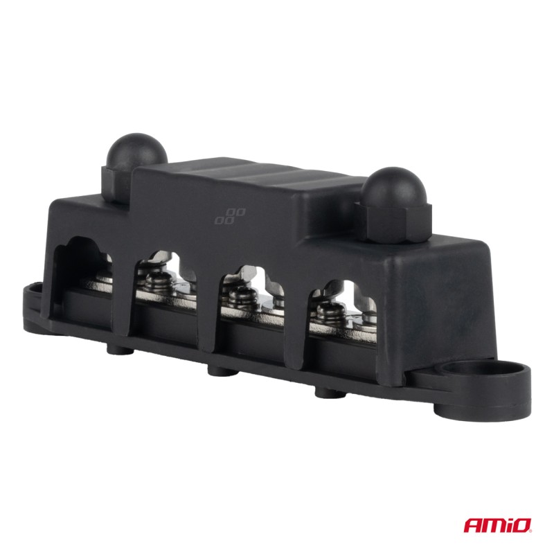 ΜΠΑΡΑ ΚΑΛΩΔΙΩΝ / ΤΕΡΜΑΤΙΚΟ 4 ΘΕΣΕΩΝ M10 max 48V AMIO - 1 Τεμ. - Amio - 03811/AM ΜΠΑΡΑ ΚΑΛΩΔΙΩΝ / ΤΕΡΜΑΤΙΚΟ 4 ΘΕΣΕΩΝ M10 max 48V AMIO - 1 Τεμ. - Amio - 03811/AM