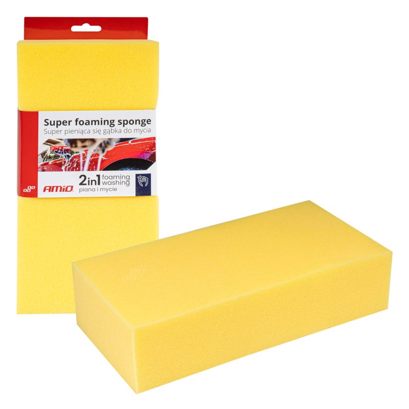 ΣΦΟΥΓΓΑΡΙ ΠΛΥΣΙΜΑΤΟΣ 2in1 SUPER FOAMING 28x14x7cm ΑΜΙΟ - 1 ΤΕΜ. - Amio - 03842/AM ΣΦΟΥΓΓΑΡΙ ΠΛΥΣΙΜΑΤΟΣ 2in1 SUPER FOAMING 28x14x7cm ΑΜΙΟ - 1 ΤΕΜ. - Amio - 03842/AM