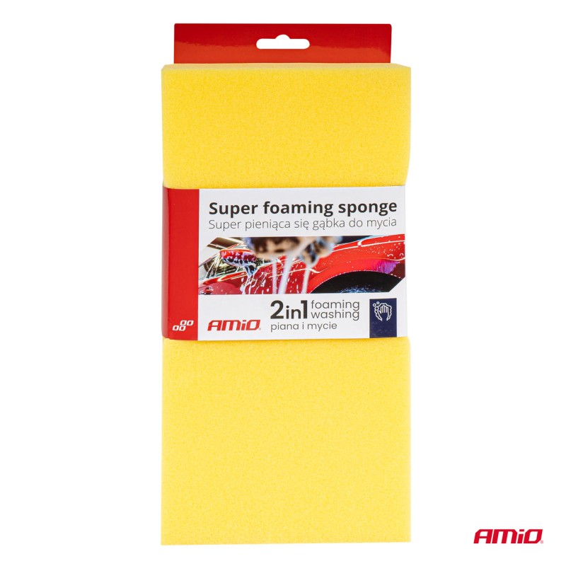 ΣΦΟΥΓΓΑΡΙ ΠΛΥΣΙΜΑΤΟΣ 2in1 SUPER FOAMING 28x14x7cm ΑΜΙΟ - 1 ΤΕΜ. - Amio - 03842/AM ΣΦΟΥΓΓΑΡΙ ΠΛΥΣΙΜΑΤΟΣ 2in1 SUPER FOAMING 28x14x7cm ΑΜΙΟ - 1 ΤΕΜ. - Amio - 03842/AM