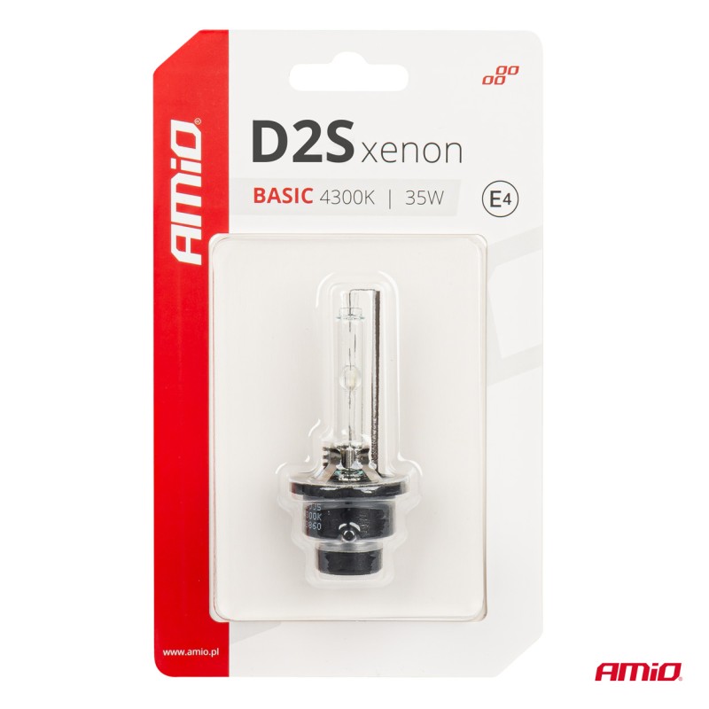 ΑΝΤΑΛΛΑΚΤΙΚΗ ΛΑΜΠΑ ΧΕΝΟΝ BASIC D2S 12V 4.300k 35W BLISTER CARD AMIO - 1 ΤΕΜ. - Amio - 03860/AM ΑΝΤΑΛΛΑΚΤΙΚΗ ΛΑΜΠΑ ΧΕΝΟΝ BASIC D2S 12V 4.300k 35W BLISTER CARD AMIO - 1 ΤΕΜ. - Amio - 03860/AM