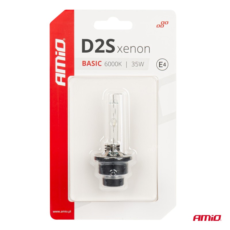 ΑΝΤΑΛΛΑΚΤΙΚΗ ΛΑΜΠΑ ΧΕΝΟΝ BASIC D2S 12V 6.000k 35W BLISTER CARD AMIO - 1 ΤΕΜ. - Amio - 03861/AM ΑΝΤΑΛΛΑΚΤΙΚΗ ΛΑΜΠΑ ΧΕΝΟΝ BASIC D2S 12V 6.000k 35W BLISTER CARD AMIO - 1 ΤΕΜ. - Amio - 03861/AM