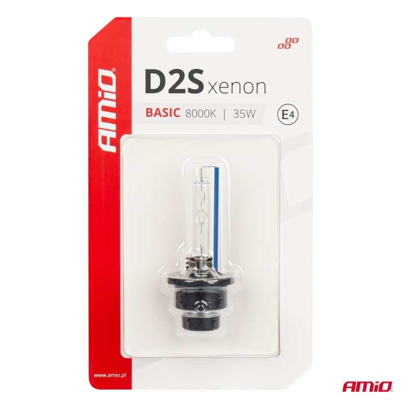 ΑΝΤΑΛΛΑΚΤΙΚΗ ΛΑΜΠΑ ΧΕΝΟΝ BASIC D2S 12V 8.000k 35W BLISTER CARD AMIO - 1 ΤΕΜ. - Amio - 03862/AM ΑΝΤΑΛΛΑΚΤΙΚΗ ΛΑΜΠΑ ΧΕΝΟΝ BASIC D2S 12V 8.000k 35W BLISTER CARD AMIO - 1 ΤΕΜ. - Amio - 03862/AM