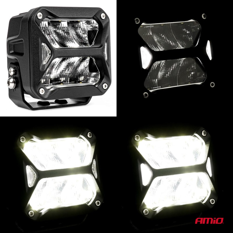 ΠΡΟΒΟΛΕΑΣ ΟΔΗΓΗΣΗΣ LED PRO IP67 10-30V 58W ΤΕΤΡΑΓΩΝΟΣ 107x102x86mm ΑΜΙΟ - 1 ΤΕΜ. - Amio - 03868/AM ΠΡΟΒΟΛΕΑΣ ΟΔΗΓΗΣΗΣ LED PRO IP67 10-30V 58W ΤΕΤΡΑΓΩΝΟΣ 107x102x86mm ΑΜΙΟ - 1 ΤΕΜ. - Amio - 03868/AM