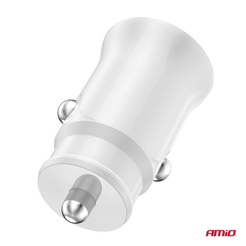ΦΟΡΤΙΣΤΗΣ ΑΝΑΠΤΗΡΑ 12/24V ΜΕ 1 ΘΥΡΑ USB-C 20W 5V/3AQC ΤΑΧΕΙΑΣ ΦΟΡΤΙΣΗΣ ΛΕΥΚΟΣ AMIO - 1 Τεμ. - Amio - 03876/AM ΦΟΡΤΙΣΤΗΣ ΑΝΑΠΤΗΡΑ 12/24V ΜΕ 1 ΘΥΡΑ USB-C 20W 5V/3AQC ΤΑΧΕΙΑΣ ΦΟΡΤΙΣΗΣ ΛΕΥΚΟΣ AMIO - 1 Τεμ. - Amio - 03876/AM