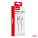 ΚΑΛΩΔΙΑ ΦΟΡΤΙΣΗΣ ΚΑΙ ΜΕΤΑΦΟΡΑΣ ΔΕΔΟΜΕΝΩΝ USB ΣΕ USB-C 200cm 2A ΛΕΥΚΟ ΑΜΙΟ - 1 ΤΕΜ. - Amio - 03894/AM ΚΑΛΩΔΙΑ ΦΟΡΤΙΣΗΣ ΚΑΙ ΜΕΤΑΦΟΡΑΣ ΔΕΔΟΜΕΝΩΝ USB ΣΕ USB-C 200cm 2A ΛΕΥΚΟ ΑΜΙΟ - 1 ΤΕΜ. - Amio - 03894/AM
