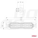 ΣΤΡΟΜΠΟ 12/24V 6xSMD LED 18W (6x3W) R65 R10 IP68 IP6K9K 122x30mm ΑΜΙΟ - 1 ΤΕΜ. - Amio - 03930/AM ΣΤΡΟΜΠΟ 12/24V 6xSMD LED 18W (6x3W) R65 R10 IP68 IP6K9K 122x30mm ΑΜΙΟ - 1 ΤΕΜ. - Amio - 03930/AM