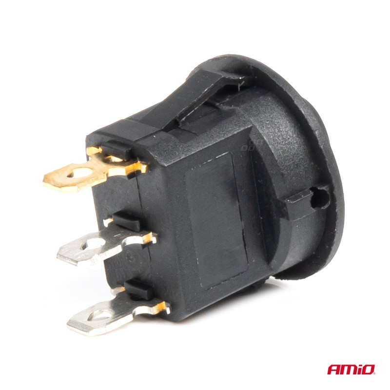 ΔΙΑΚΟΠΤΗΣ 12V ON/OFF ΣΤΡΟΓΓΥΛΟΣ ΜΕ 3 ΕΠΑΦΕΣ ΠΡΑΣΙΝΟΣ LED AMIO - 1 τεμ. - Amio - 03964/AM ΔΙΑΚΟΠΤΗΣ 12V ON/OFF ΣΤΡΟΓΓΥΛΟΣ ΜΕ 3 ΕΠΑΦΕΣ ΠΡΑΣΙΝΟΣ LED AMIO - 1 τεμ. - Amio - 03964/AM