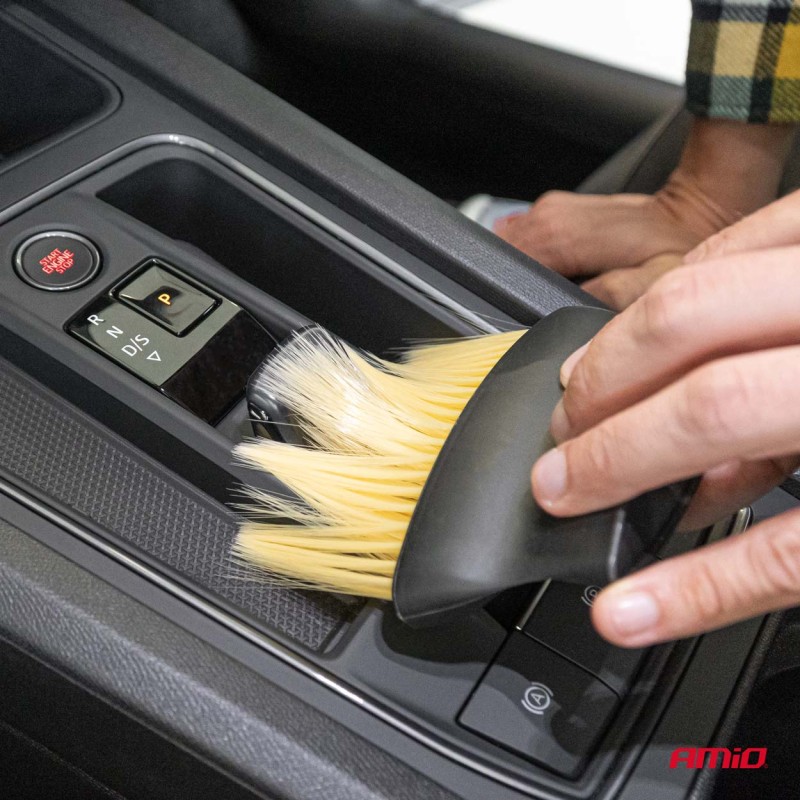 ΒΟΥΡΤΣΑΚΙ ΚΑΘΑΡΙΣΜΟΥ ΜΕ ΤΡΙΧΑ 10x12,5cm AMIO - 1 τεμ. - Amio - 03978/AM