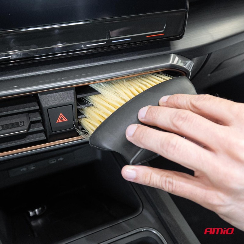 ΒΟΥΡΤΣΑΚΙ ΚΑΘΑΡΙΣΜΟΥ ΜΕ ΤΡΙΧΑ 10x12,5cm AMIO - 1 τεμ. - Amio - 03978/AM