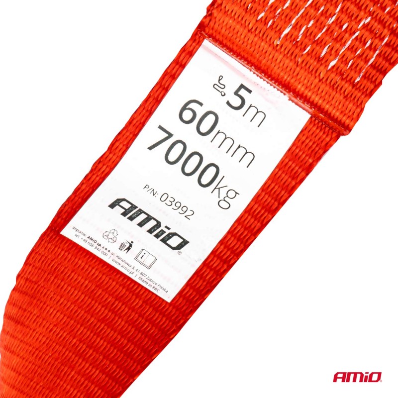 ΙΜΑΝΤΑΣ ΡΥΜΟΥΛΚΗΣΗΣ TOW ROPE H+U 60mm 7000KG ΚΟΚΚΙΝΟ AMIO - 1 τεμ. - Amio - 03992/AM ΙΜΑΝΤΑΣ ΡΥΜΟΥΛΚΗΣΗΣ TOW ROPE H+U 60mm 7000KG ΚΟΚΚΙΝΟ AMIO - 1 τεμ. - Amio - 03992/AM