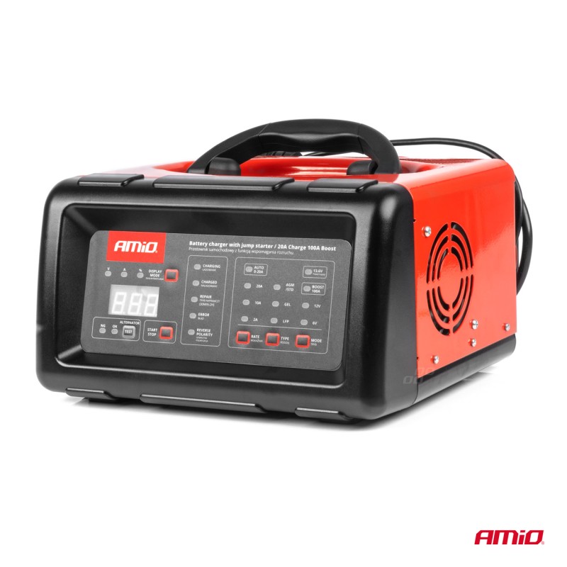 ΕΚΚΙΝΗΤΗΣ/ΦΟΡΤΙΣΤΗΣ ΜΠΑΤΑΡΙΑΣ 6/12V (100Α START ENGINE) AMIO - 1 ΤΕΜ. - Amio - 04057/AM ΕΚΚΙΝΗΤΗΣ/ΦΟΡΤΙΣΤΗΣ ΜΠΑΤΑΡΙΑΣ 6/12V (100Α START ENGINE) AMIO - 1 ΤΕΜ. - Amio - 04057/AM