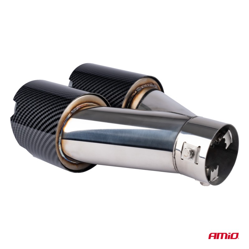 ΑΚΡΟ (ΜΠΟΥΚΑ) ΕΞΑΤΜΙΣΗΣ ΔΙΠΛΗ ΑΠΟΛΗΞΗ MT-029C RIGHT AKR ΧΡΩΜΙΟ/CARBON Φ32-52 245x(89χ2)mm AMIO - 1 τεμ. - Amio - 04070/AM ΑΚΡΟ (ΜΠΟΥΚΑ) ΕΞΑΤΜΙΣΗΣ ΔΙΠΛΗ ΑΠΟΛΗΞΗ MT-029C RIGHT AKR ΧΡΩΜΙΟ/CARBON Φ32-52 245x(89χ2)mm AMIO - 1 τεμ. - Amio - 04070/AM