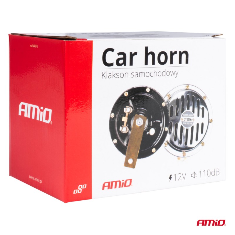 ΚΟΡΝΑ ΑΥΤΟΚΙΝΗΤΟΥ/ΤΡΑΚΤΕΡ 12V 110db ΑΜΙΟ - 1 ΤΕΜ. - Amio - 04074/AM ΚΟΡΝΑ ΑΥΤΟΚΙΝΗΤΟΥ/ΤΡΑΚΤΕΡ 12V 110db ΑΜΙΟ - 1 ΤΕΜ. - Amio - 04074/AM