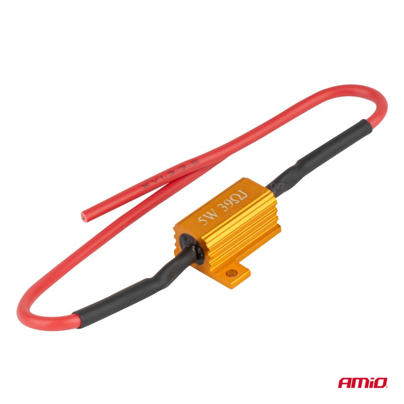 ΑΝΤΙΣΤΑΣΗ CAN-BUS 12V 5W 39Ω (CANCELLER) AMIO - 1 τεμ. - Amio - 04090/AM
