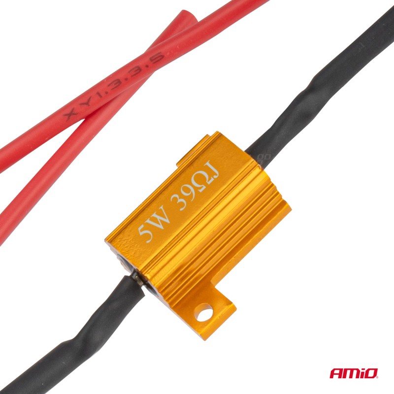ΑΝΤΙΣΤΑΣΗ CAN-BUS 12V 5W 39Ω (CANCELLER) AMIO - 1 τεμ. - Amio - 04090/AM