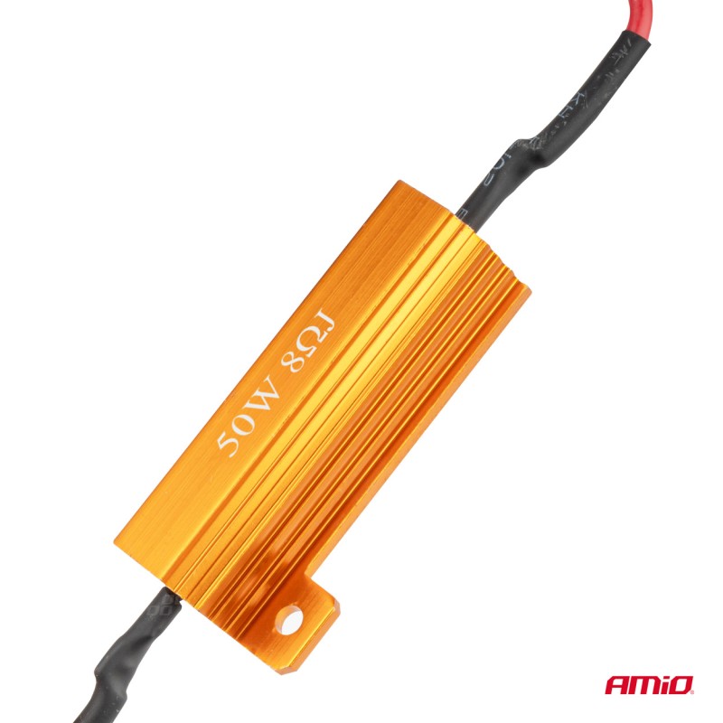 ΑΝΤΙΣΤΑΣΗ CAN-BUS 12V 50W 8Ω (CANCELLER) AMIO - 1 τεμ. - Amio - 04095/AM ΑΝΤΙΣΤΑΣΗ CAN-BUS 12V 50W 8Ω (CANCELLER) AMIO - 1 τεμ. - Amio - 04095/AM