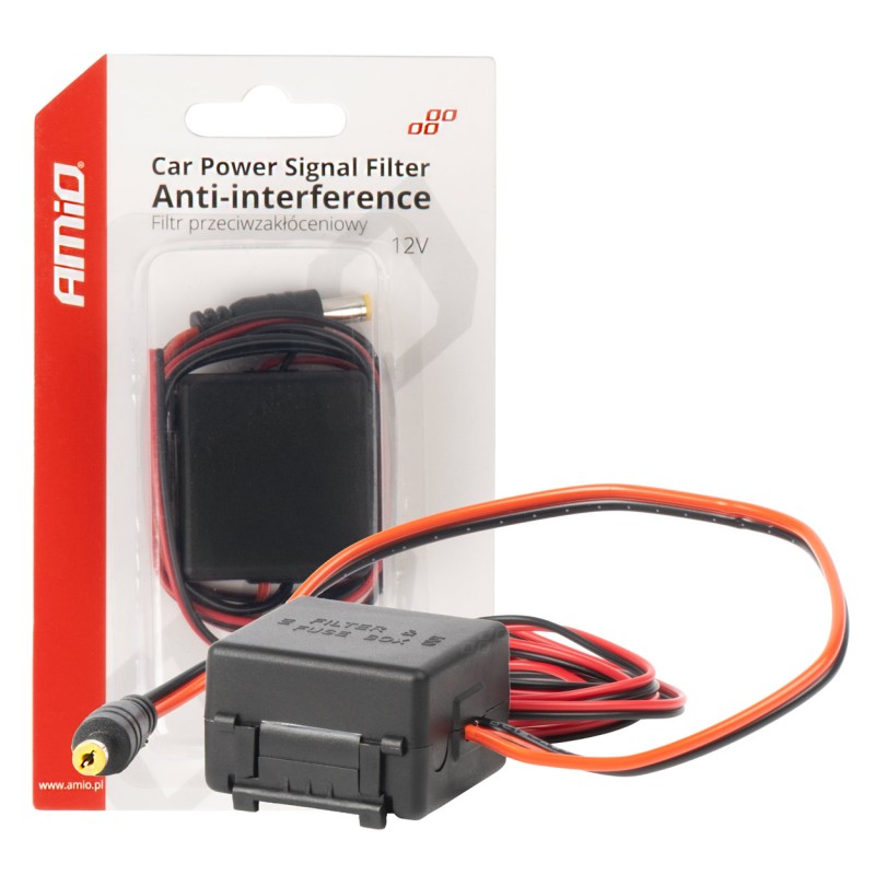 ΦΙΛΤΡΟ ΣΗΜΑΤΟΣ ΚΕΡΑΙΑΣ ΜΕ ΦΙΣ 12V/24V 2A 24W AMIO - 1 τεμ. - Amio - 04101/AM